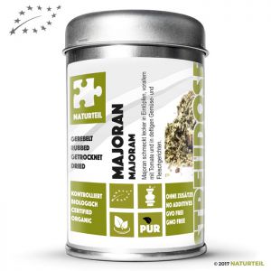 10 g Majoram Rubbed Organic - Spice Jar